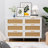 Multi purpose Rattan 6 Drawer Dresser,Modern Storage Cabinet with Wooden Legs-1566456188-1550583237-1559915330