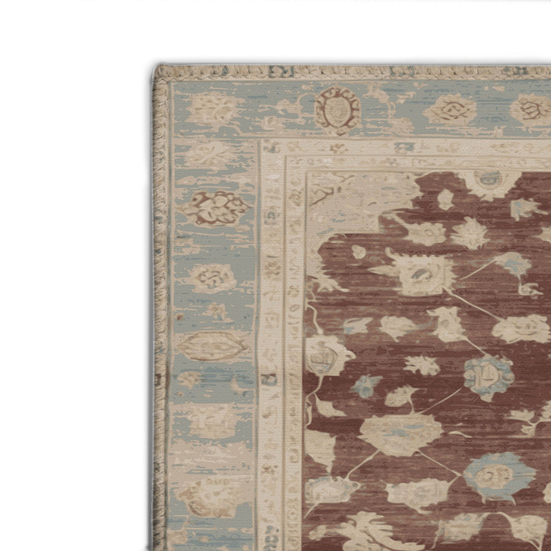 Overdyed Gray Indoor and Outdoor Area Rug, Rectangle 8' x 10'