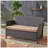 St Lucia Wicker Loveseat With Cushions For Outdoor Comfort And Relaxation, Durable And Easy To Assemble-2128096362-2128096277