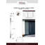Poignée de porte longue, poignée de porte d'entrée ronde en forme de «H», acier inoxydable 304-109696729-109696739