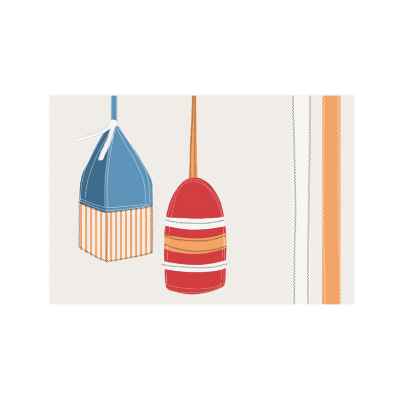 Napperon en coton 20 po Lindbergh Buoy
