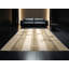 Tapis art déco en bambou doux et moelleux brun et beige-2071995336