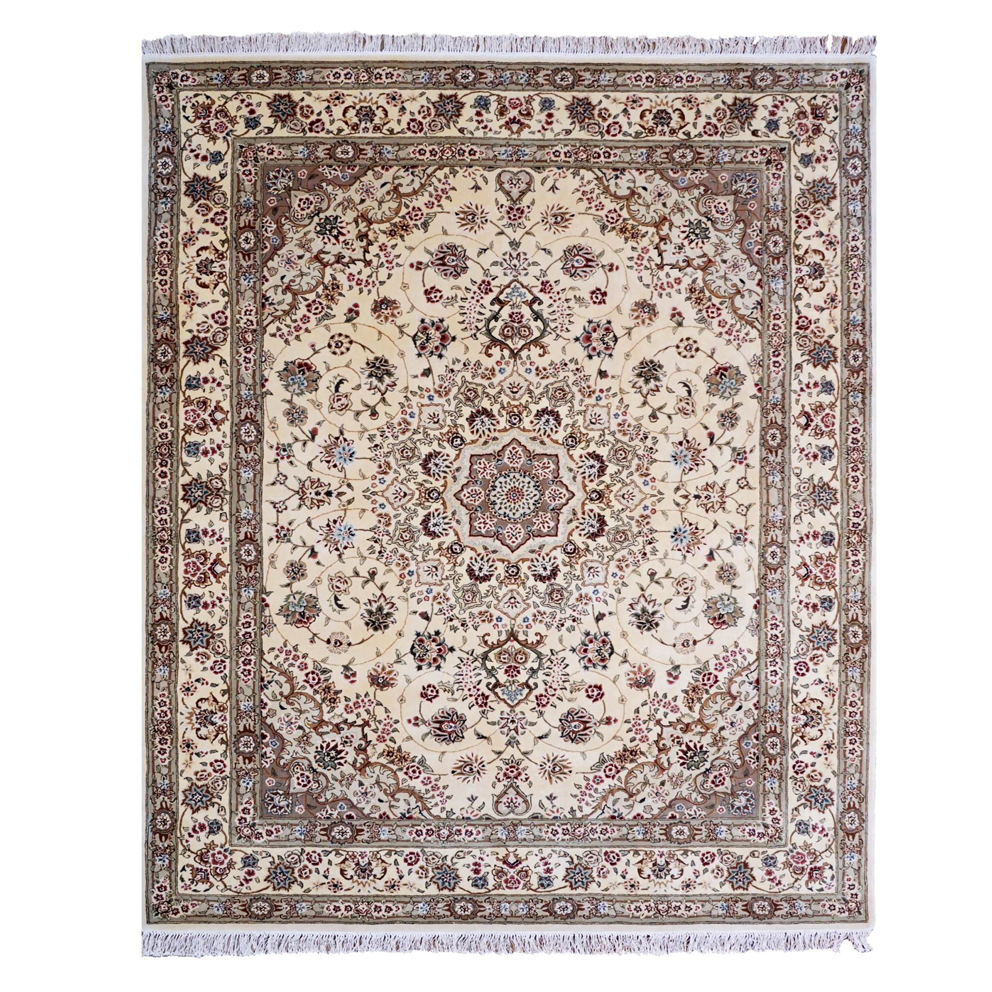 Gertmenian Drexel Heritage Seville Hand Tufted Traditional Beige/Brown ...