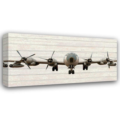 Art sur toile tendue avec toile Williston Forge, titré: B29 Superfortress