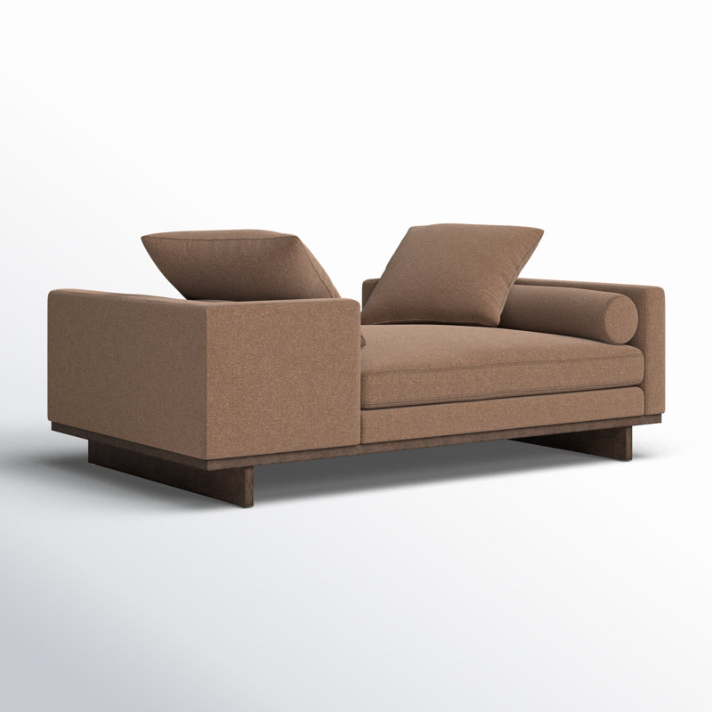 Everly Chaise Lounge, Antwerp Cafe Linen Blend