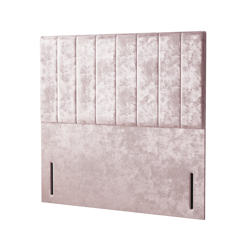 Hedley Divan Bed Base, Super King (6'), Pink, 4 Drawers