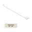 Tringle à rideaux simple réglable blanche Fantasia-88578550