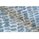 Ink Blot Wool Abstract Area Rug in Ivory/Navy