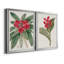 «Flora Of The Tropics III», ensemble de 2 reproductions d'art sur toile encadrées-94246493-94246492