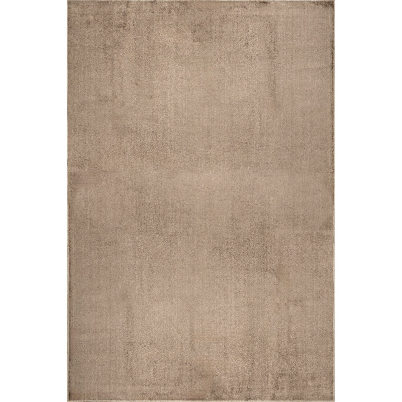 Argelia Solid Machine Washable Area Rug, Runner 2'6" x 8'