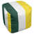 Vert / blanc / jaune