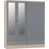 Grey Gloss/Light Oak Effect Veneer