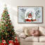 Snow Globe Village Collection A, reproduction d'art sur toile-888975628-888975624