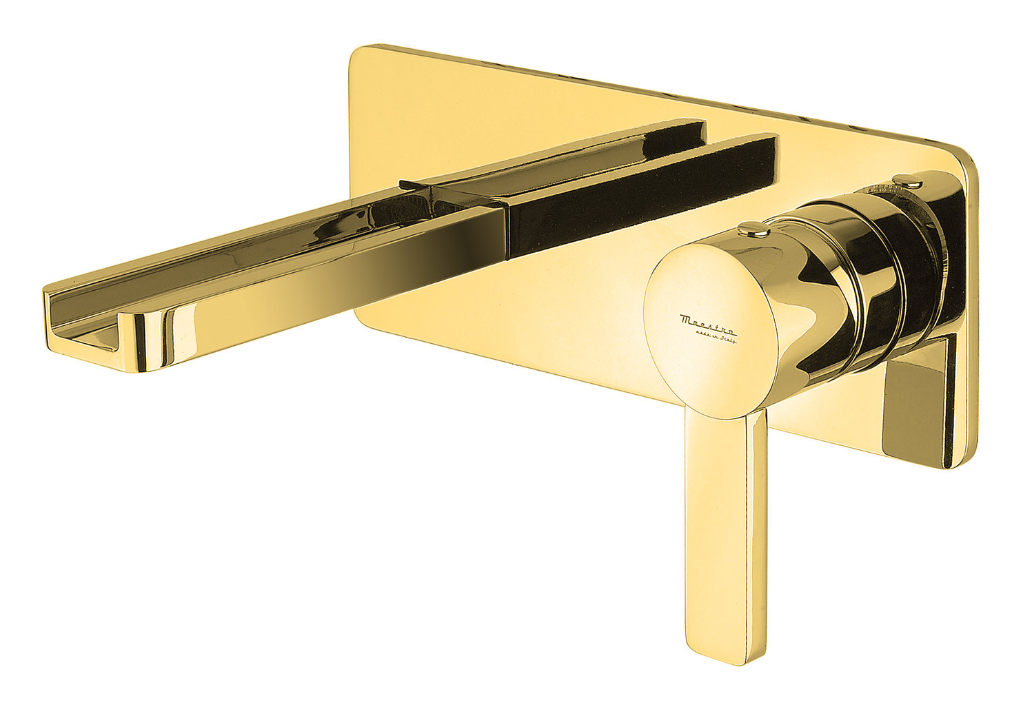 Capri Single-handle Bathroom Faucet, Polished Gold