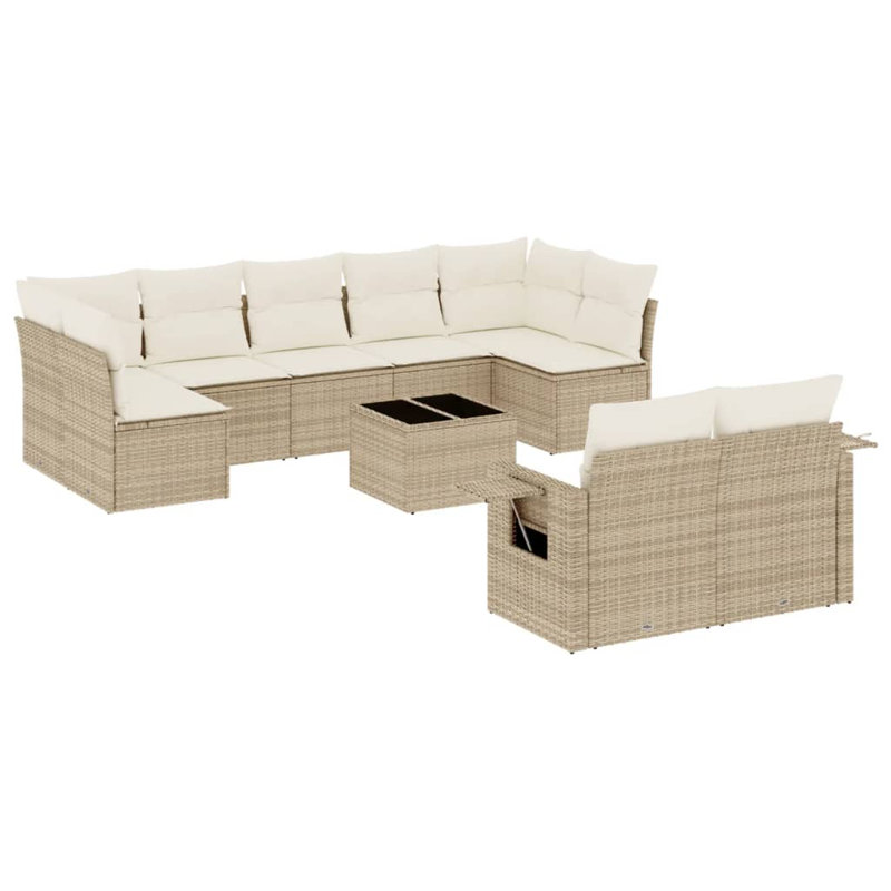 Ensemble de canapé de jardin Vidaxl