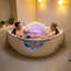 Baignoire et tourbillon de salle de bain Modern