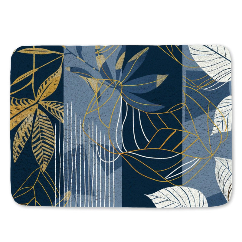 Tapis de bain Wavy, Simple - L 24 po x l 17 po