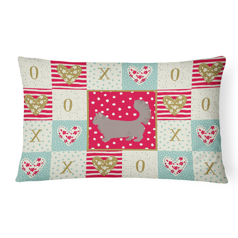  Coussin d'extérieur Skookum # 2 Cat Love