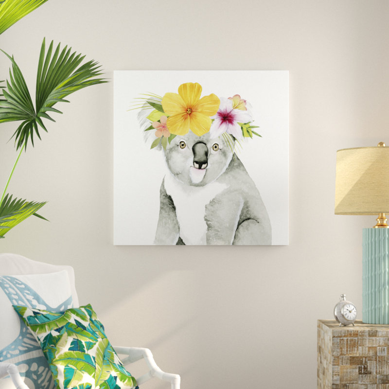 Tropical Halo VII by Grace Popp - Wrapped Canvas Print, 91cm H x 91cm W  
