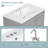 30 " W Freestanding Standard Free Standing Single Double Single Vanity Bathroom Vanity With Ceramic Top-695322996-695322993