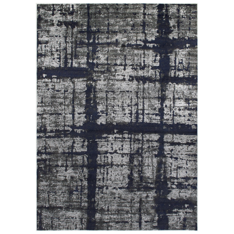 Abstract Indoor Rug, Rectangle 8' x 10'