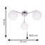 Cementon Glass Semi Flush Mount-350608733-350608728