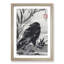Crow by Kawanabe Kyosai - Framed Print-55490370-55490375