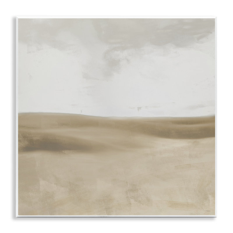 Plaque murale Smooth Neutral Hills, design par Dan Meneely