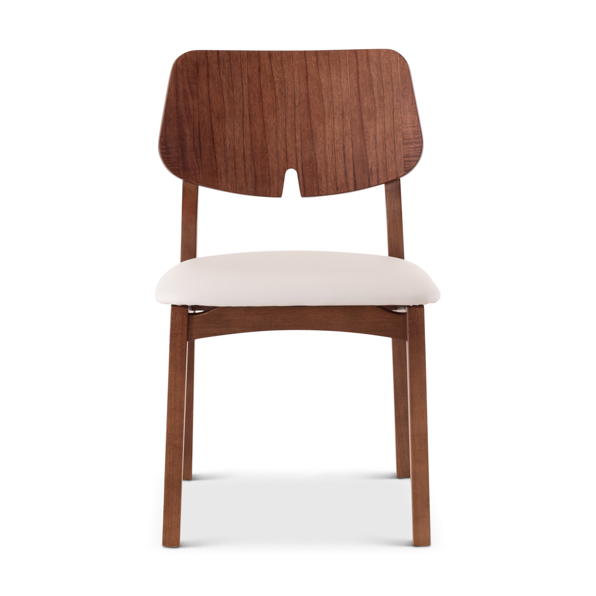 Dyron Side Chair, Cream/Domasco