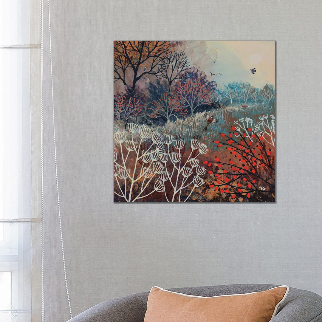 Autumn Flight by Jo Grundy - Wrapped Canvas Gallery-Wrapped Canvas Giclée