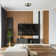 Hubert Glass Flush Mount