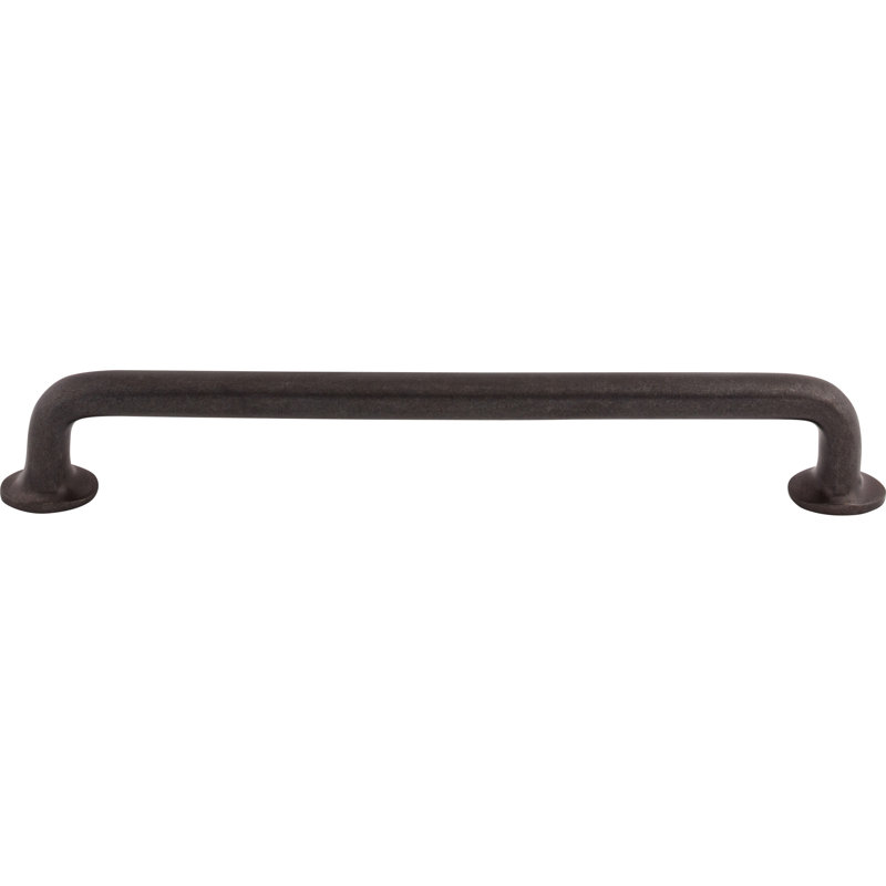 Aspen Rounded Bar Pull, 12" Center to Center, Medium Bronze