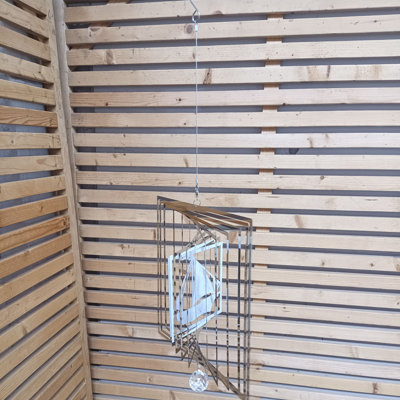 Cuadrado Stainless Steel Suncatcher