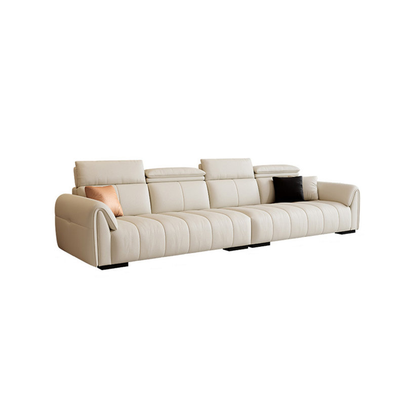 Canapé simple moderne et luxueux, H 35,82 po x l 118,11 po x P 40,15 po