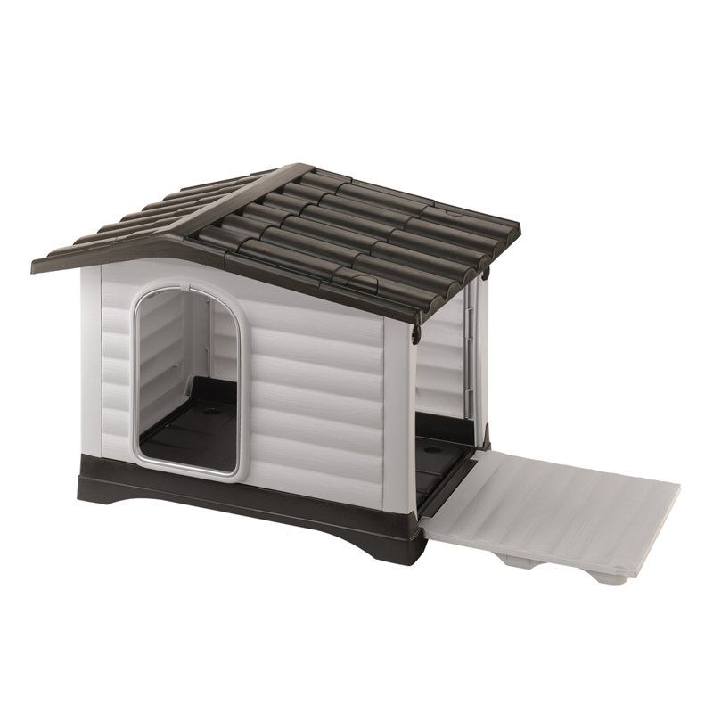 Plastic Dog House, 65cm H x 88cm W x 72cm D