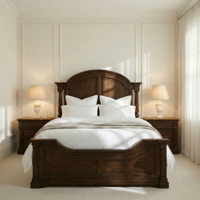 Tawona Queen Poster Bed & Two Nightstands Bedroom Set