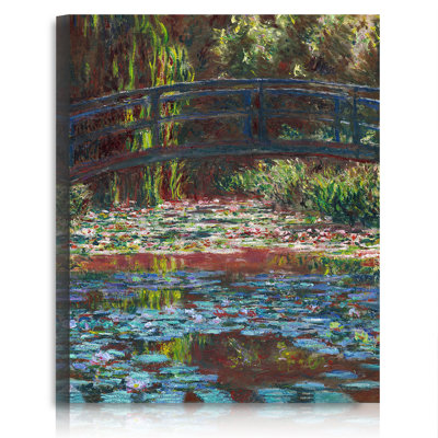 Water Lily Pond 1900 by Claude Monet The World Classic Art Reproductions, Giclee Canvas Prints Wall Art for Home Decor,. inches