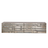 Abstract Block Cabinet-Nickel