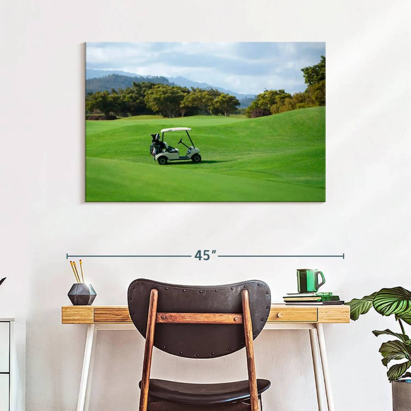 Golf course cart Sireci, H 26 po x l 39 po