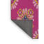 Tapis rouge/brun tissé à la machine-1292856701