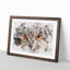 Great Horned Owl - Picture Frame Painting Print-56735928-56735933