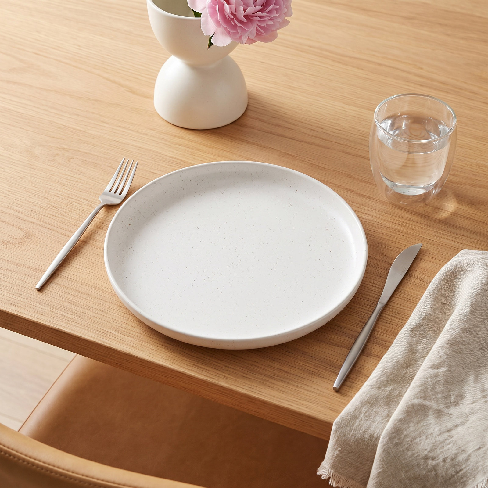 Casafina Pacifica Dinner Plate, White