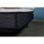 Très grand matelas ferme, technologie de refroidissement, mousse confortable, support central merveilleux, profondeur de produit de 80 po, largeur de 76 po, hauteur de 10 po, lit de 96 lb, blanc + bleu, base réglable-797321638
