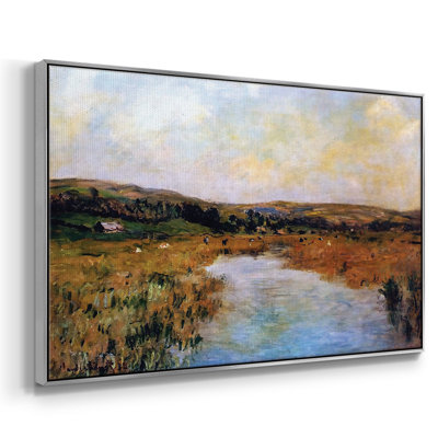 " The Valley Of The Scie At Pouville, 1882 "