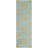 Steve Hand Tufted Wool/Viscose Geometric Rug in Turquoise/Yellow-60373701