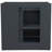 Amedea 37'' Single Bathroom Vanity with Top-696254514-696254516