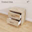 38cm W Particle Board Bedside Table-114235249