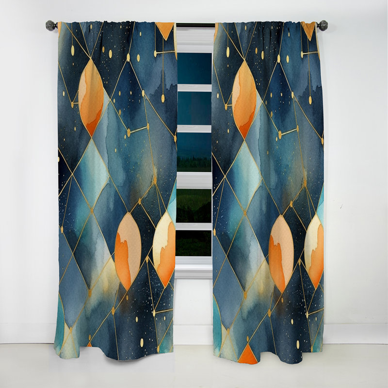 Dolceto - Rideau scandinave - Rideau occultant - 1 panneau, L 52 po x L 95 po