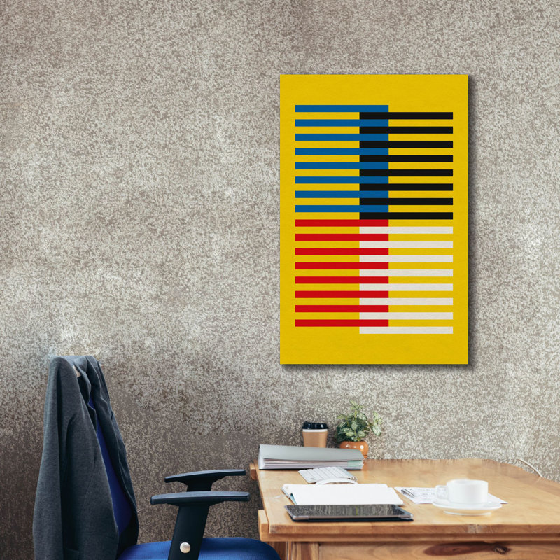 «Erjol Bauhaus 8 on Canvas» par Gary Williams, reproduction, H 40 po x l 26 po x P 1,5 po