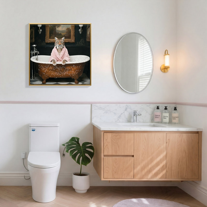 «Tiger in Bathaign», reproduction d'art